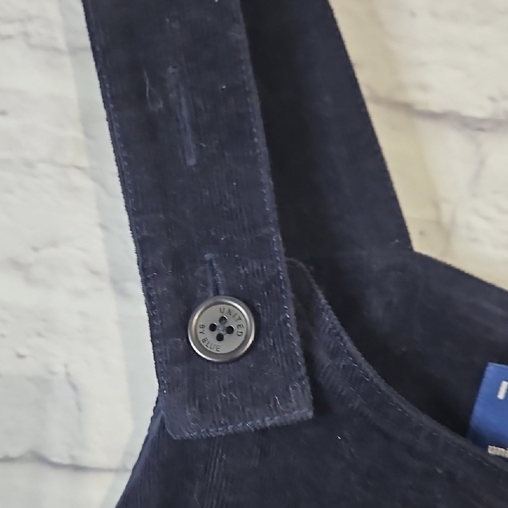 United By Blue Nay Blue Jumper Corduroy Dress - Picture 3 of 6